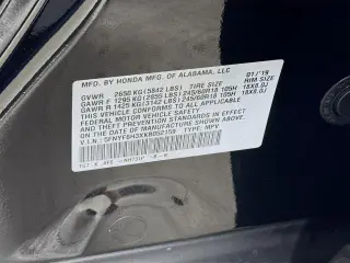 Honda Pilot 2019 AWD EX 4dr SUV