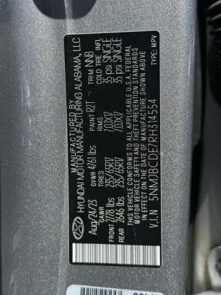 Hyundai TUCSON 2024 AWD SEL 4dr SUV (midyear release)