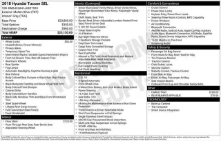 Hyundai TUCSON 2018 SEL 4dr SUV