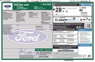 Ford Escape 2023 AWD Active 4dr SUV