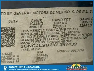 Chevrolet Trax 2019 LT 4dr Crossover