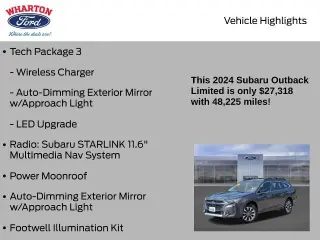 Subaru Outback 2024 AWD Limited 4dr Crossover