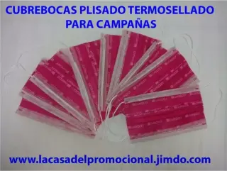 CUBREBOCAS TERMOSELLADOS