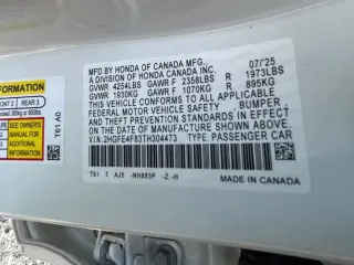 Honda Civic Hybrid 2026 Sport 4dr Sedan