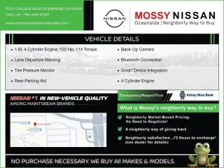 Nissan Versa 2025 S 4dr Sedan CVT