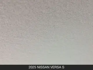 Nissan Versa 2025 S 4dr Sedan CVT