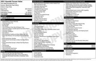 Hyundai TUCSON 2021 Value 4dr SUV