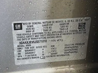 Chevrolet Equinox 2018 LT 4dr SUV w/1LT