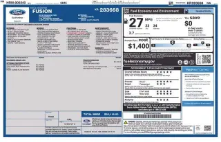 Ford Fusion 2019 SE 4dr Sedan
