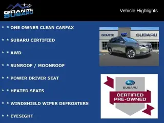 Subaru Forester 2026 AWD Premium 4dr Crossover