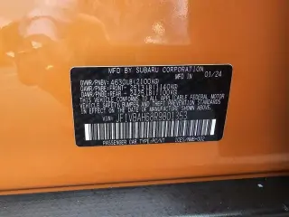 Subaru WRX 2024 AWD Premium 4dr Sedan 6M