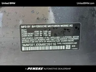 BMW 3 Series 2021 330i 4dr Sedan
