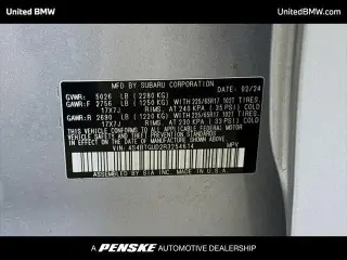 Subaru Outback 2024 AWD Wilderness 4dr Crossover