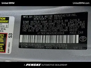 Toyota Camry 2024 XSE 4dr Sedan