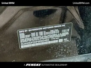 BMW X3 2023 sDrive30i 4dr Sports Activity Vehicle