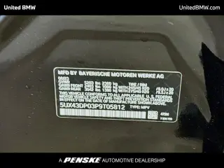 BMW X3 2023 sDrive30i 4dr Sports Activity Vehicle