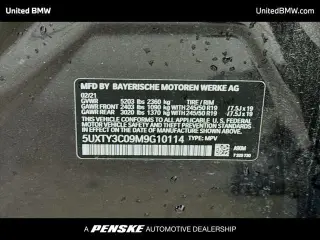 BMW X3 2021 sDrive30i 4dr Sports Activity Vehicle