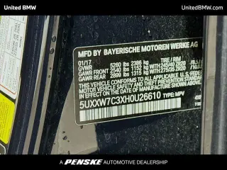 BMW X4 2017 AWD M40i 4dr SUV