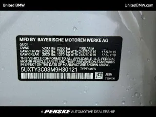 BMW X3 2021 sDrive30i 4dr Sports Activity Vehicle