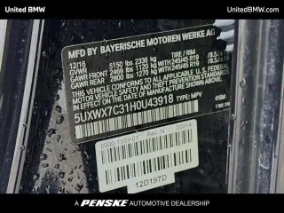 BMW X3 2017 AWD xDrive35i 4dr SUV