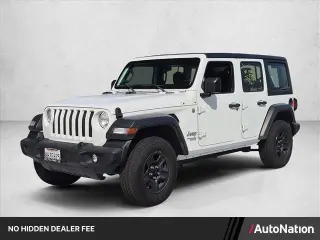 Jeep Wrangler Unlimited 2018 4x4 Sport 4dr SUV (midyear release)