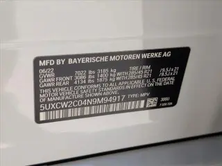 BMW X7 2022 AWD xDrive40i 4dr Sports Activity Vehicle