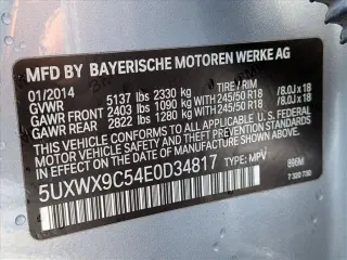 BMW X3 2014 AWD xDrive28i 4dr SUV