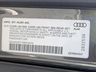 Audi A6 2022 AWD quattro Prestige 55 TFSI 4dr Sedan