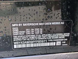 BMW i4 2023 eDrive35 Gran Coupe 4dr Sedan