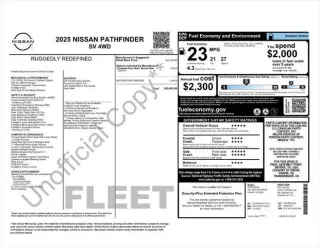 Nissan Pathfinder 2025 AWD SV 4dr SUV