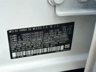 Honda HR-V 2025 Sport 4dr Crossover