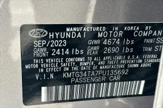 Genesis G70 2023 AWD 2.0T 4dr Sedan