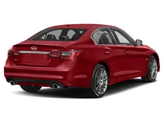 INFINITI Q50 2018 Red Sport 400 4dr Sedan