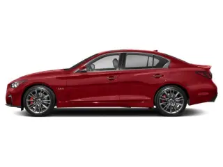 INFINITI Q50 2018 Red Sport 400 4dr Sedan