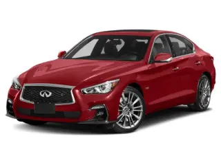 INFINITI Q50 2018 Red Sport 400 4dr Sedan