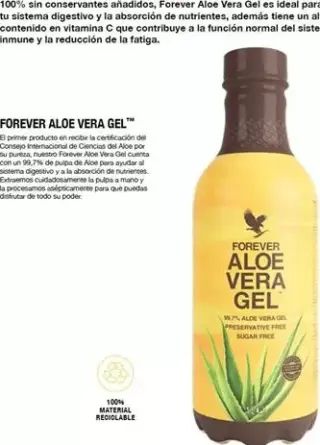 Aloe Vera para beber Forever