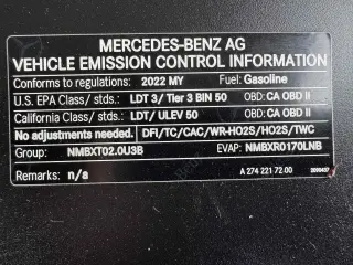 2022 Mercedes-Benz Metris Cargo Van