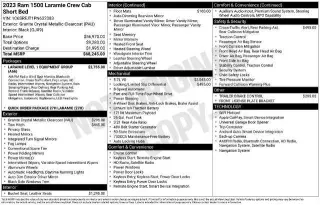 Ram 1500 2023 4x4 Laramie 4dr Crew Cab 5.6 ft. SB Pickup