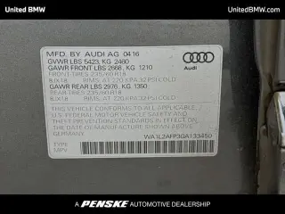 Audi Q5 2016 AWD 2.0T quattro Premium Plus 4dr SUV