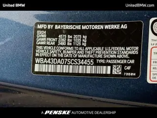 BMW 4 Series 2025 430i 2dr Coupe
