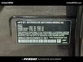BMW 5 Series 2021 530i 4dr Sedan