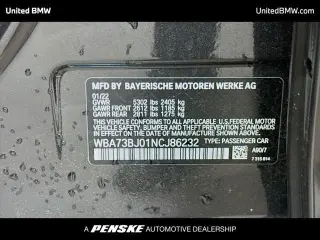 BMW 5 Series 2022 AWD 540i xDrive 4dr Sedan