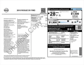 Nissan Rogue 2015 SV 4dr Crossover