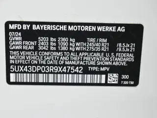 BMW X3 2024 sDrive30i 4dr Sports Activity Vehicle