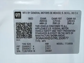 Chevrolet Equinox 2024 LT 4dr SUV w/1LT