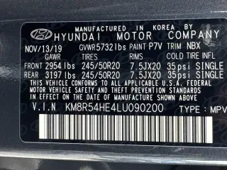 Hyundai PALISADE 2020 Limited 4dr SUV
