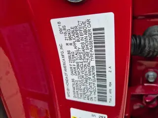 Honda Accord 2018 Sport 4dr Sedan (1.5T I4 CVT)