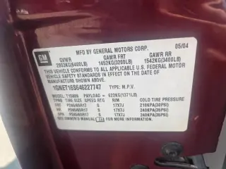 2004 Chevrolet TrailBlazer