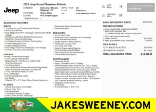 2023 Jeep Grand Cherokee
