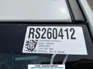 2026 Subaru Crosstrek